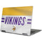 NFL Minnesota Vikings White Striped Yoga 710 14in Skin