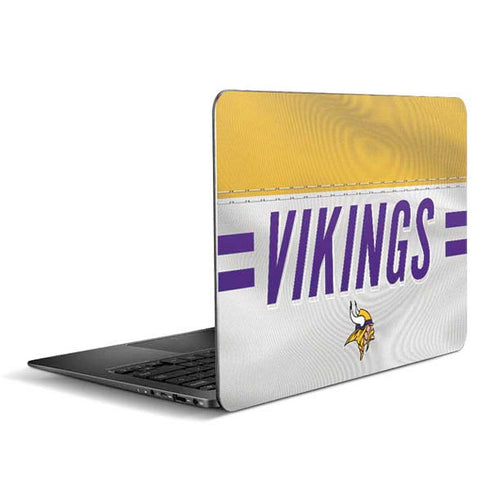 NFL Minnesota Vikings White Striped Zenbook UX305FA 13.3in Skin