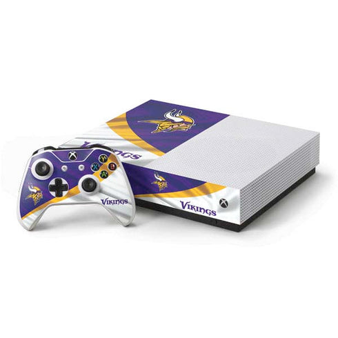 NFL Minnesota Vikings Xbox One S All-Digital Edition Bundle Skin