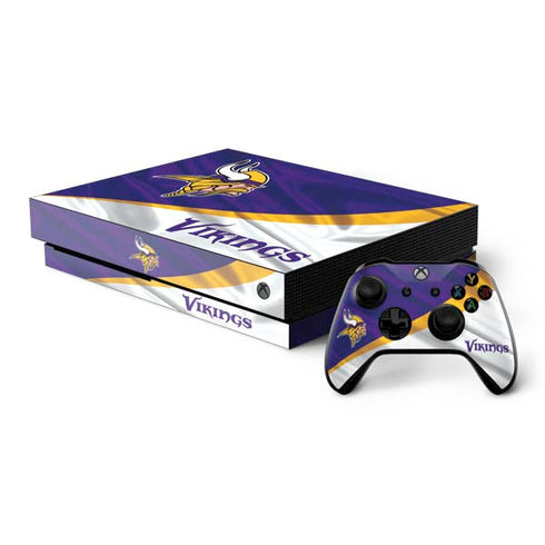 NFL Minnesota Vikings Xbox One X Bundle Skin