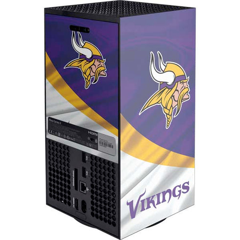NFL Minnesota Vikings Xbox Series X Console Skin