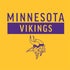 NFL Minnesota Vikings Yellow Performance Series Nintendo 2DS XL (2017) Skin