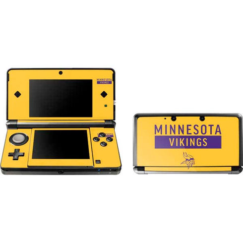 NFL Minnesota Vikings Yellow Performance Series 3DS (2011) Skin