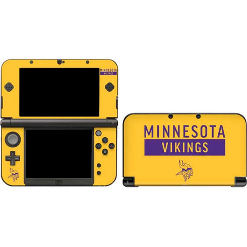 NFL Minnesota Vikings Yellow Performance Series 3DS XL 2015 Skin