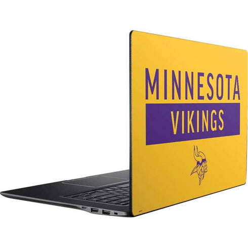 NFL Minnesota Vikings Yellow Performance Series Ativ Book 9 (15.6in 2014) Skin