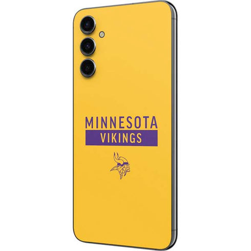 NFL Minnesota Vikings Yellow Performance Series Galaxy A14 5G Skin