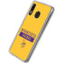 NFL Minnesota Vikings Yellow Performance Series Galaxy A20 Clear Case