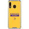 NFL Minnesota Vikings Yellow Performance Series Galaxy A30 Clear Case