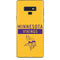 NFL Minnesota Vikings Yellow Performance Series Galaxy Note 9 Skin