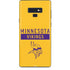 NFL Minnesota Vikings Yellow Performance Series Galaxy Note 9 Skin