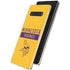 NFL Minnesota Vikings Yellow Performance Series Galaxy S10 Skin