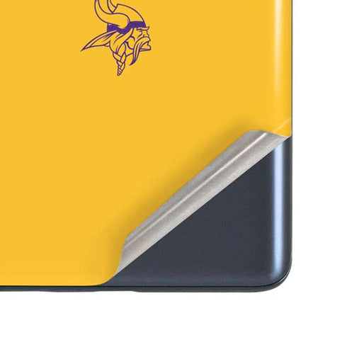 NFL Minnesota Vikings Yellow Performance Series Galaxy S20 Fan Edition Skin