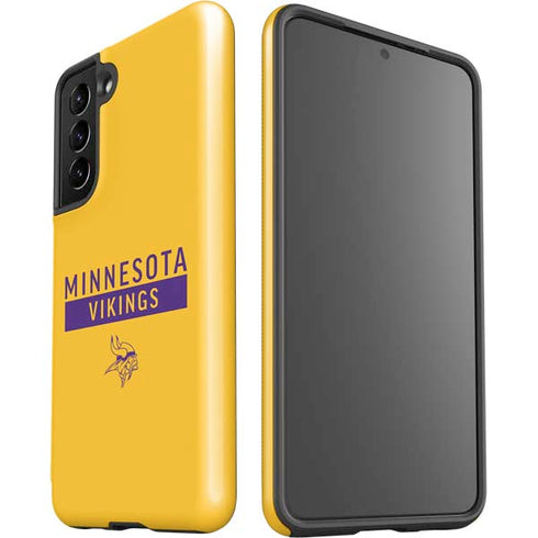 NFL Minnesota Vikings Yellow Performance Series Galaxy S21 5G Pro Case