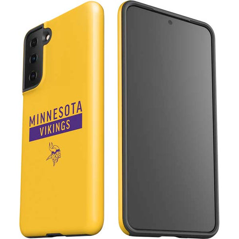 NFL Minnesota Vikings Yellow Performance Series Galaxy S21 FE Pro Case