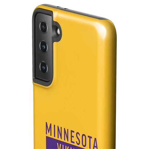 NFL Minnesota Vikings Yellow Performance Series Galaxy S21 Plus 5G Pro Case