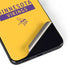 NFL Minnesota Vikings Yellow Performance Series Galaxy S22 Plus Skin