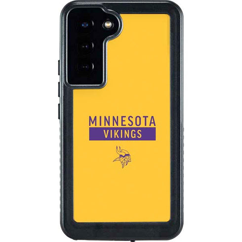 NFL Minnesota Vikings Yellow Performance Series Galaxy S23 Plus Waterproof Case