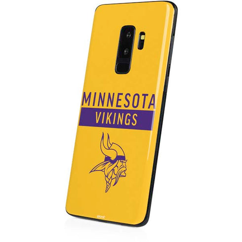 NFL Minnesota Vikings Yellow Performance Series Galaxy S9 Plus Skin