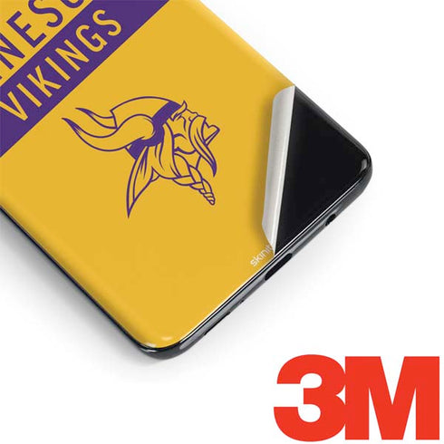 NFL Minnesota Vikings Yellow Performance Series Galaxy S9 Plus Skin