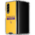NFL Minnesota Vikings Yellow Performance Series Galaxy Z Fold4 5G Clear Case