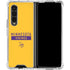 NFL Minnesota Vikings Yellow Performance Series Galaxy Z Fold4 5G Clear Case