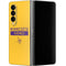 NFL Minnesota Vikings Yellow Performance Series Galaxy Z Fold4 5G Skin