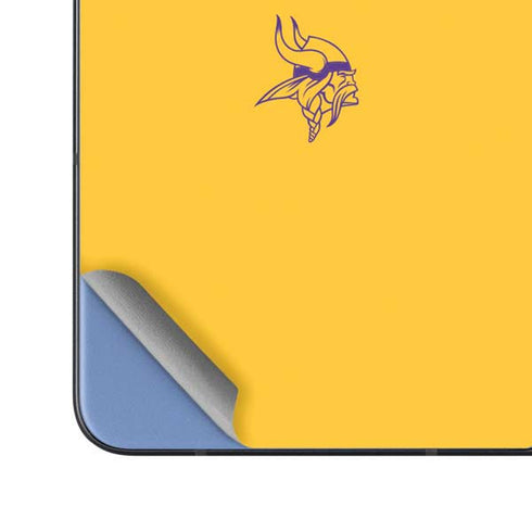 NFL Minnesota Vikings Yellow Performance Series Galaxy Z Fold5 5G Skin