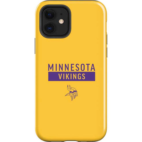 NFL Minnesota Vikings Yellow Performance Series iPhone 12 Impact Case