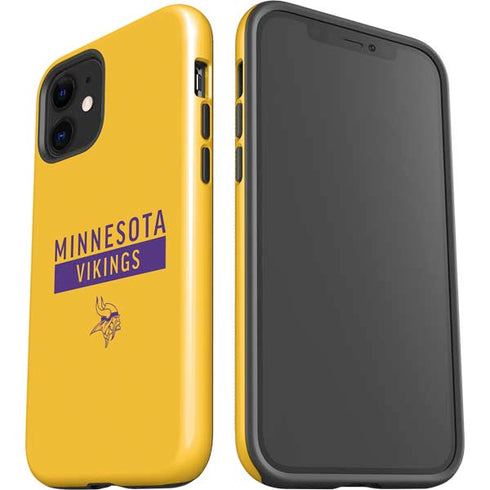 NFL Minnesota Vikings Yellow Performance Series iPhone 12 Mini Impact Case