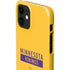 NFL Minnesota Vikings Yellow Performance Series iPhone 12 Mini Lite Case