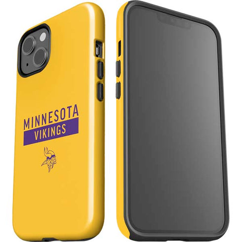 NFL Minnesota Vikings Yellow Performance Series iPhone 15 Plus Impact Case