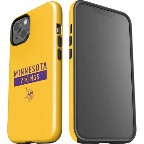 NFL Minnesota Vikings Yellow Performance Series iPhone 15 Impact Case