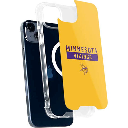 NFL Minnesota Vikings Yellow Performance Series iPhone 15 Plus MagSafe Case
