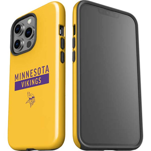 NFL Minnesota Vikings Yellow Performance Series iPhone 15 Pro Impact Case