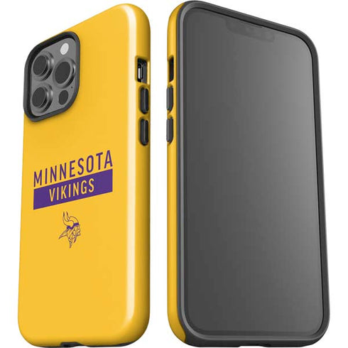 NFL Minnesota Vikings Yellow Performance Series iPhone 15 Pro Max Impact Case