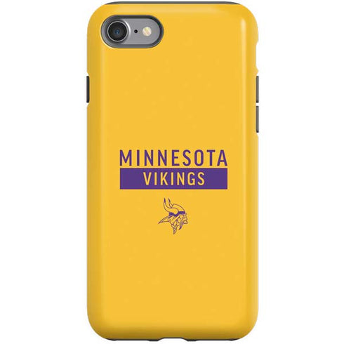 NFL Minnesota Vikings Yellow Performance Series iPhone SE (2nd & 3rd Gen) Pro Case