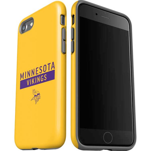 NFL Minnesota Vikings Yellow Performance Series iPhone SE (2nd & 3rd Gen) Pro Case