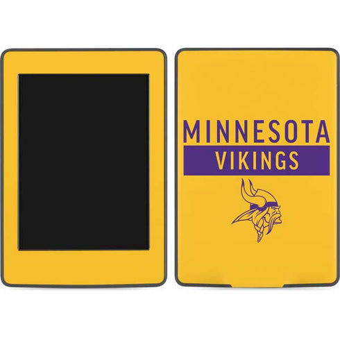 NFL Minnesota Vikings Yellow Performance Series Amazon Kindle Skin