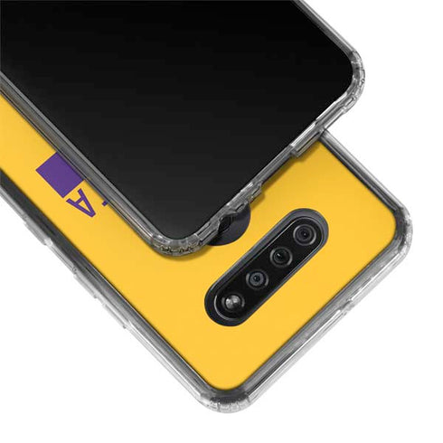 NFL Minnesota Vikings Yellow Performance Series LG K51/Q51 Clear Case