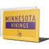 NFL Minnesota Vikings Yellow Performance Series MacBook Pro 16in (2021-25) Case plus Skin
