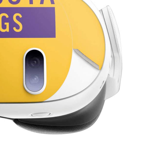 NFL Minnesota Vikings Yellow Performance Series Meta Quest 3 Skin