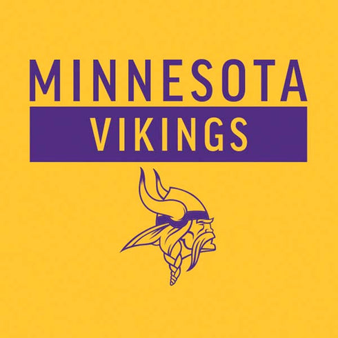 NFL Minnesota Vikings Yellow Performance Series Moto E5 Play Skin
