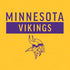 NFL Minnesota Vikings Yellow Performance Series Moto E5 Play Skin