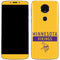 NFL Minnesota Vikings Yellow Performance Series Moto E5 Plus Skin