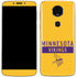 NFL Minnesota Vikings Yellow Performance Series Moto E5 Plus Skin