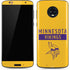 NFL Minnesota Vikings Yellow Performance Series Moto G6 Skin