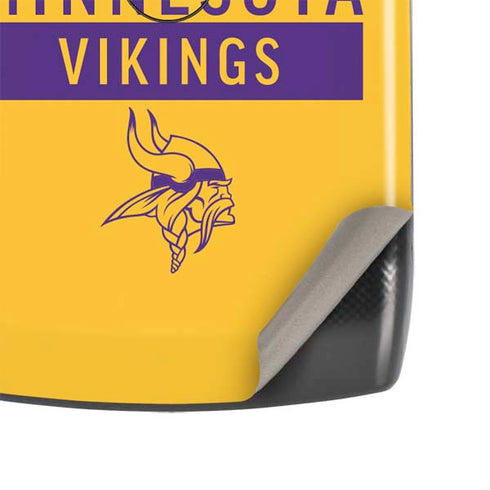NFL Minnesota Vikings Yellow Performance Series Motorola RAZR Skin