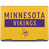 NFL Minnesota Vikings Yellow Performance Series Notebook 9 Pro 13in (2017) Skin
