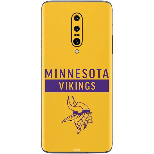 NFL Minnesota Vikings Yellow Performance Series OnePlus 7 Pro Skin