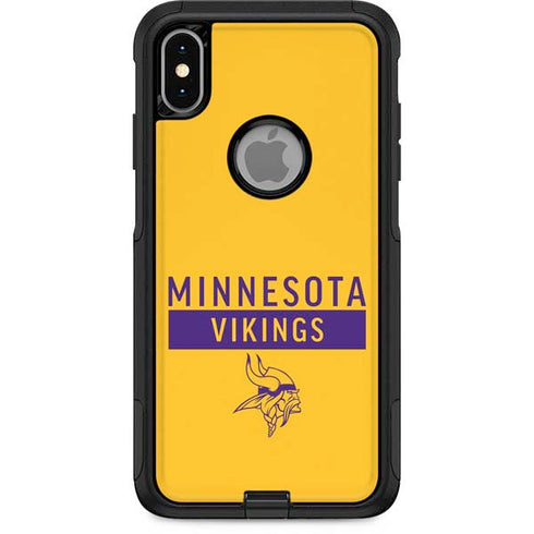 NFL Minnesota Vikings Yellow Performance Series Otterbox Commuter iPhone Skin